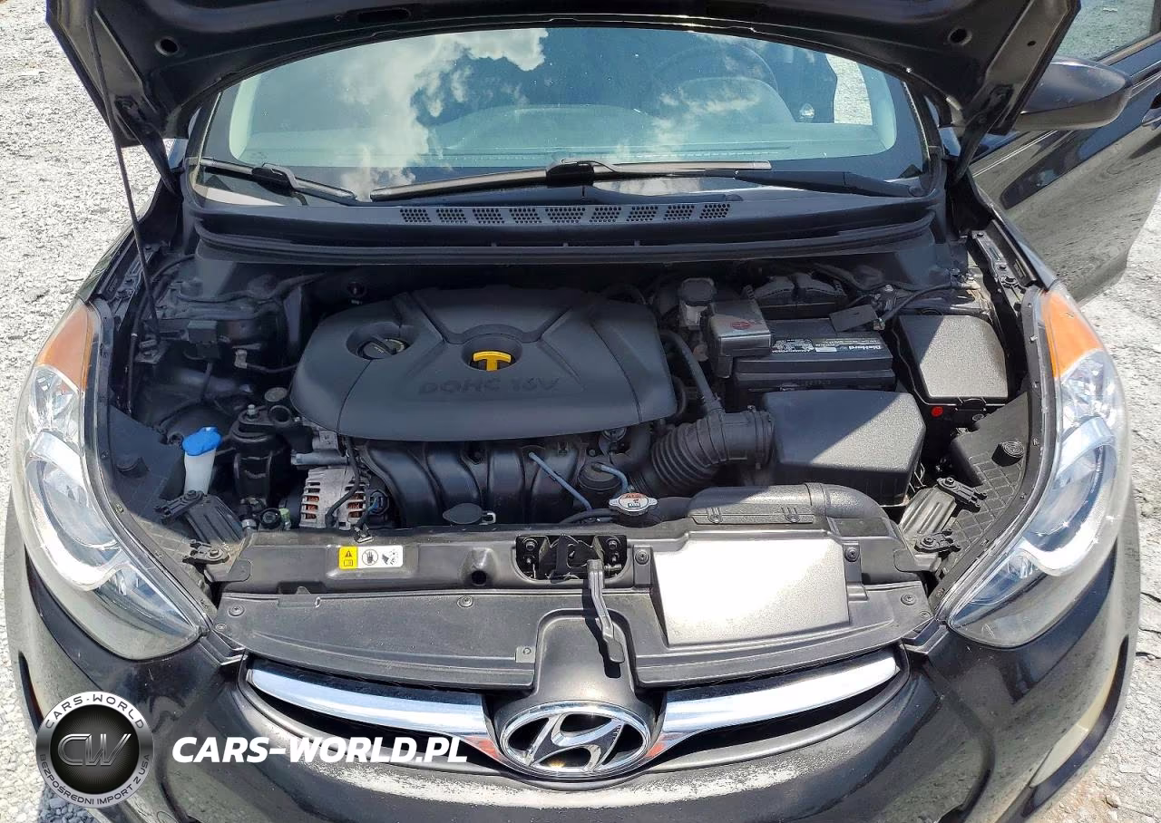 2013 Hyundai Elantra Gls VIN:5NPDH4AE3DH408061 - 11