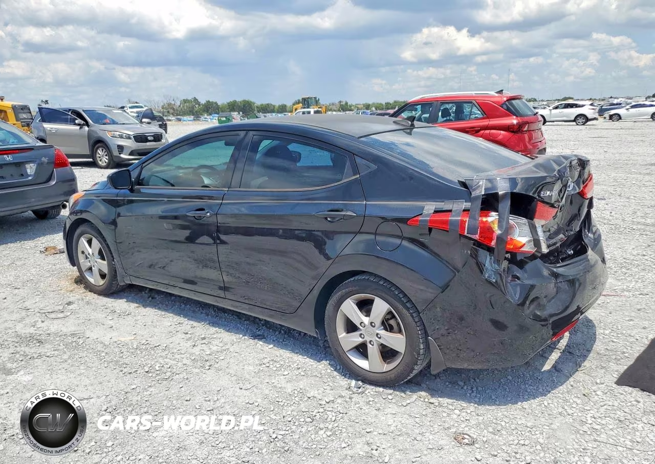 2013 Hyundai Elantra Gls VIN:5NPDH4AE3DH408061 - 2