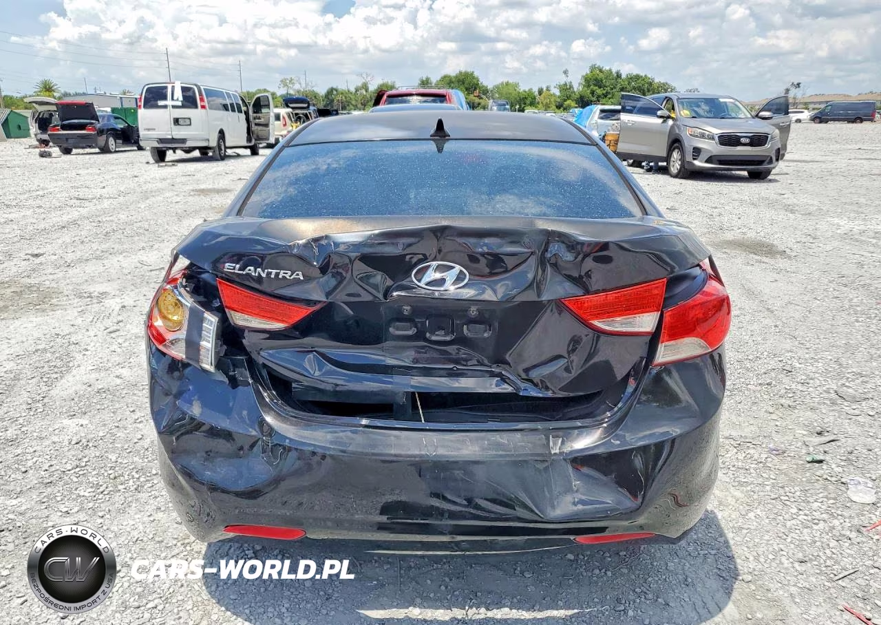 2013 Hyundai Elantra Gls VIN:5NPDH4AE3DH408061 - 6