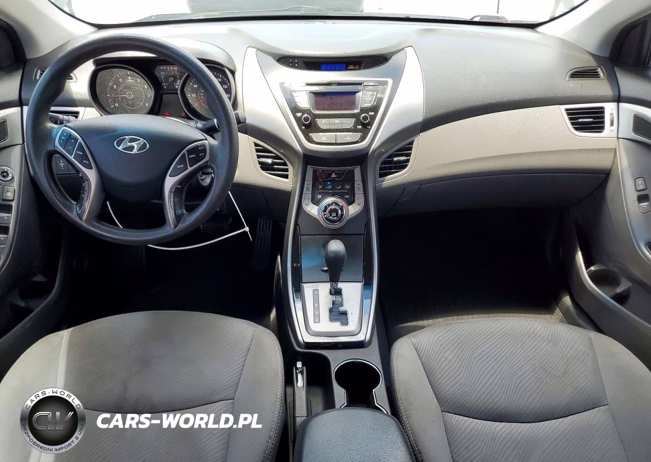2013 Hyundai Elantra Gls VIN:5NPDH4AE3DH408061 - 8
