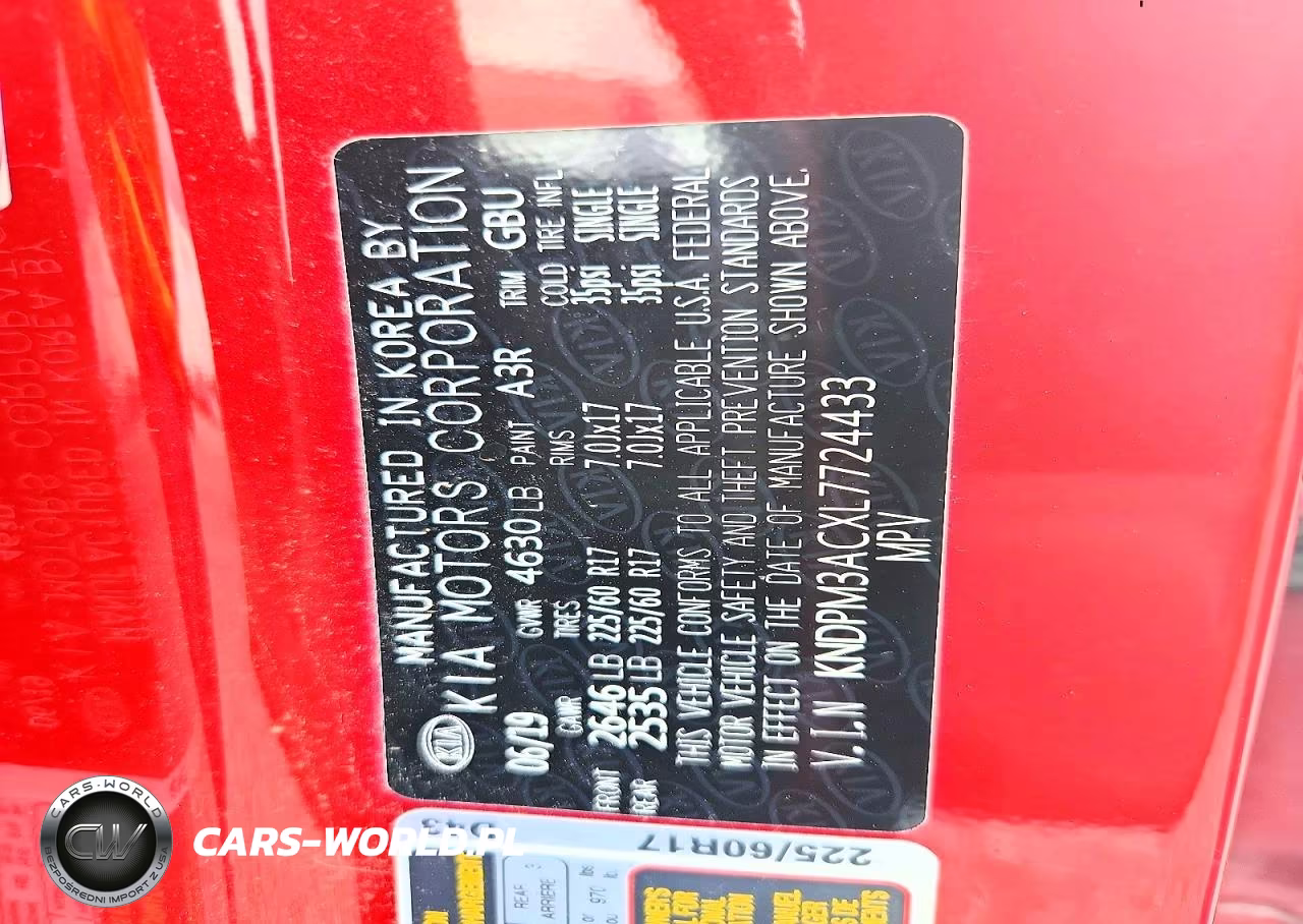 2020 Kia Sportage Lx VIN:KNDPM3ACXL7724433 - 13