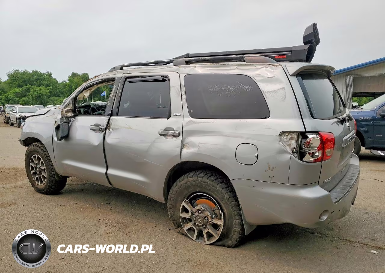 2008 Toyota Sequoia Sr5 VIN:5TDBY64A48S020588 - 2