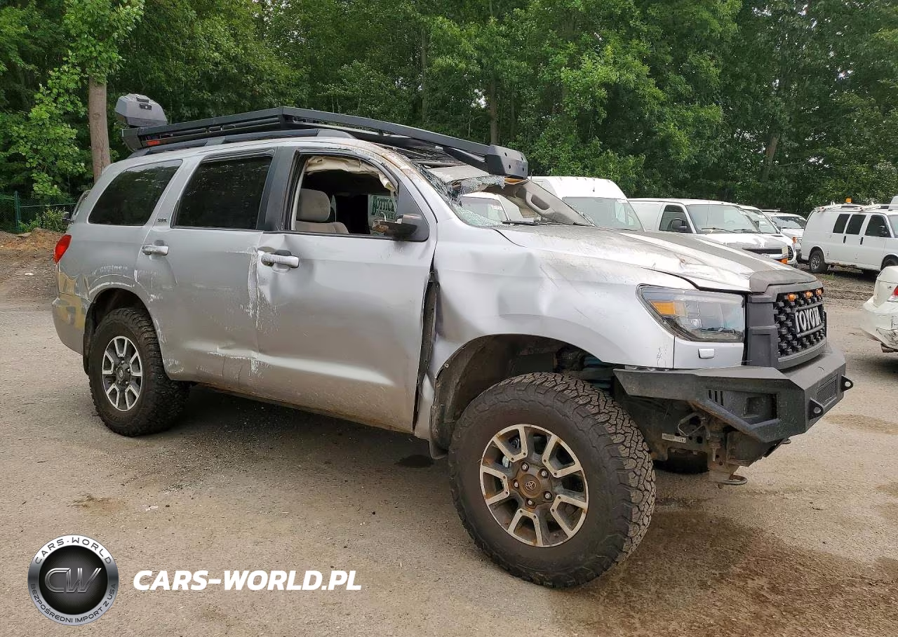 2008 Toyota Sequoia Sr5 VIN:5TDBY64A48S020588 - 4