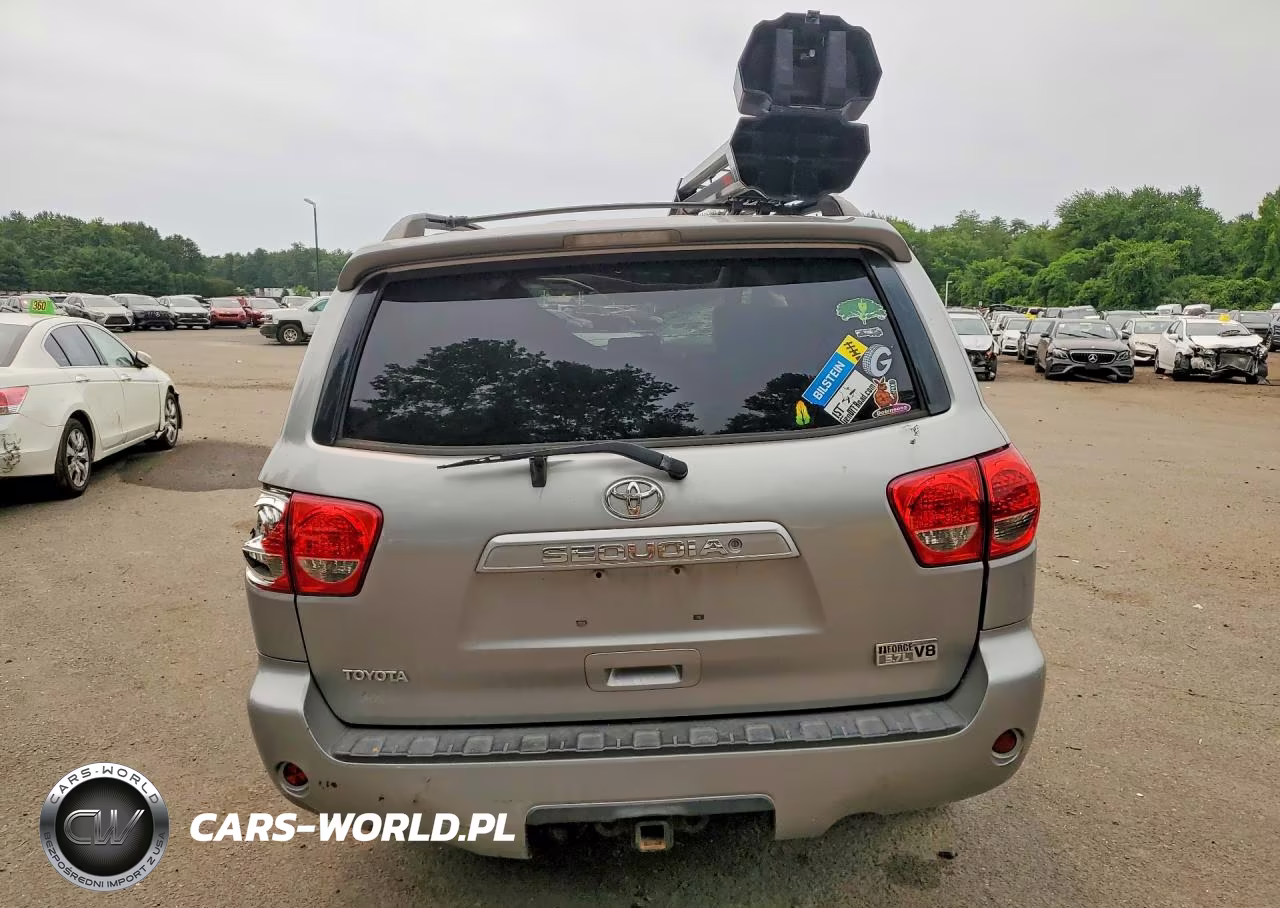 2008 Toyota Sequoia Sr5 VIN:5TDBY64A48S020588 - 6