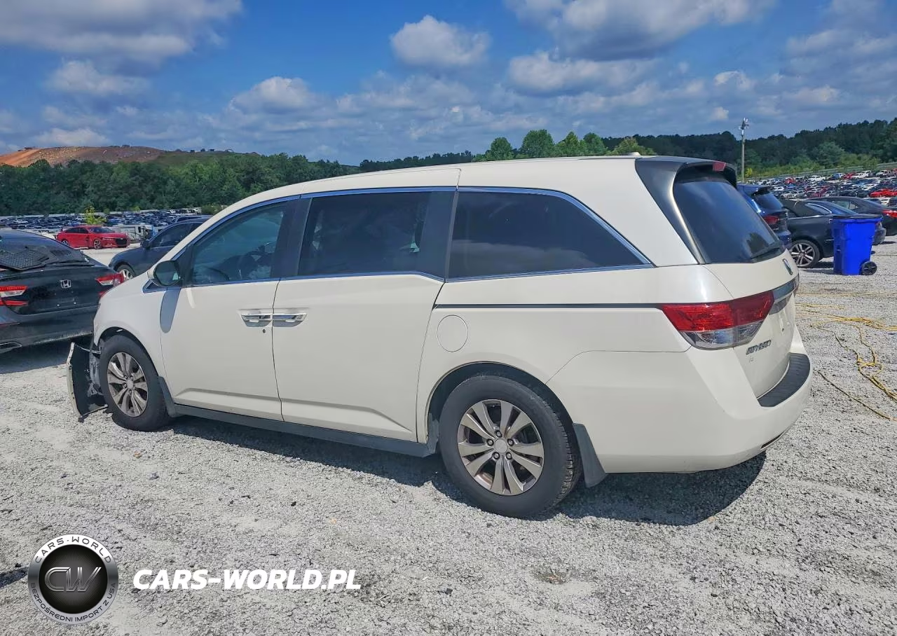 2016 Honda Odyssey Exl VIN:5FNRL5H63GB028973 - 2