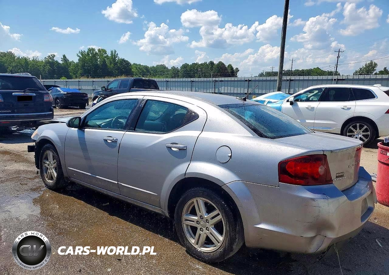 2013 Dodge Avenger Sxt VIN:1C3CDZCB0DN589017 - 2