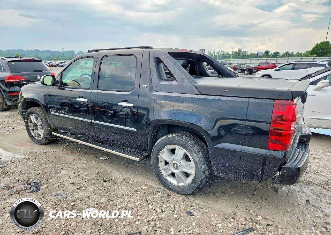 2009 Chevrolet Avalanche K1500 Ltz VIN:3GNFK320X9G207725 - 2