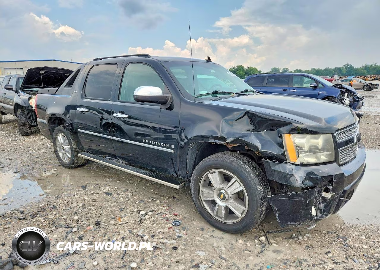 2009 Chevrolet Avalanche K1500 Ltz VIN:3GNFK320X9G207725 - 4