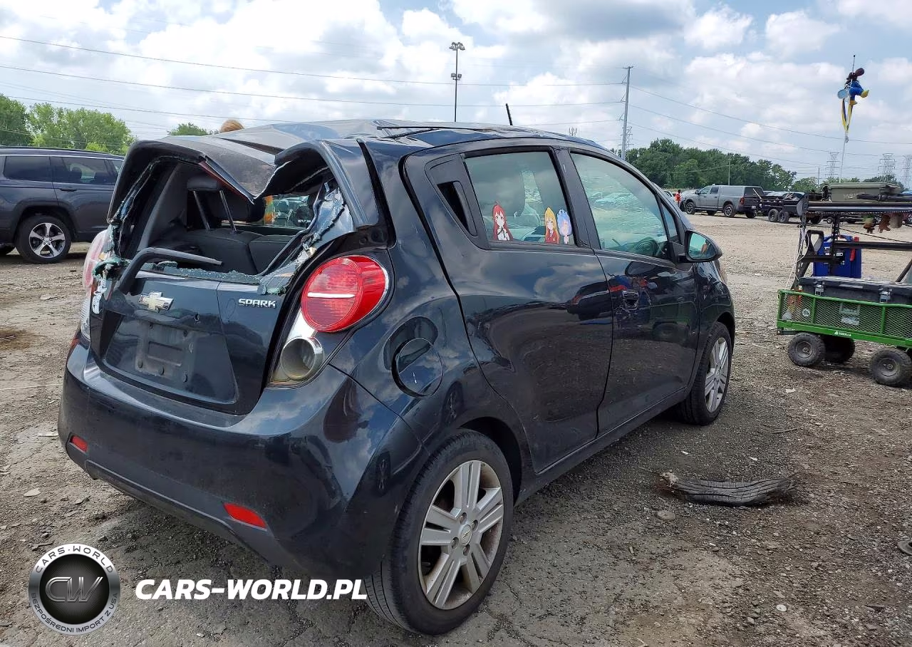2014 Chevrolet Spark Ls VIN:KL8CB6S97EC414252 - 3