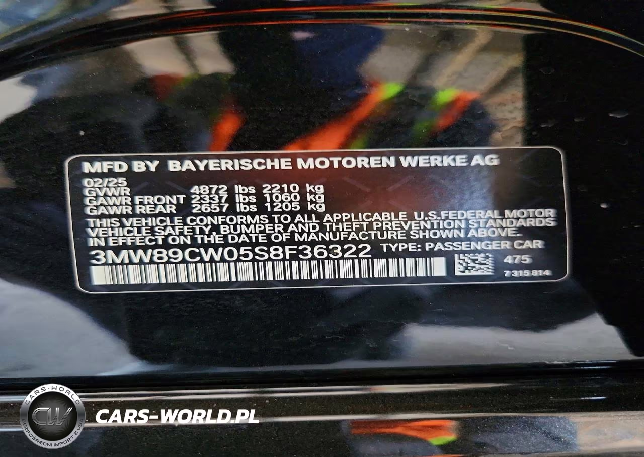 2025 BMW 330Xi VIN:3MW89CW05S8F36322 - 12