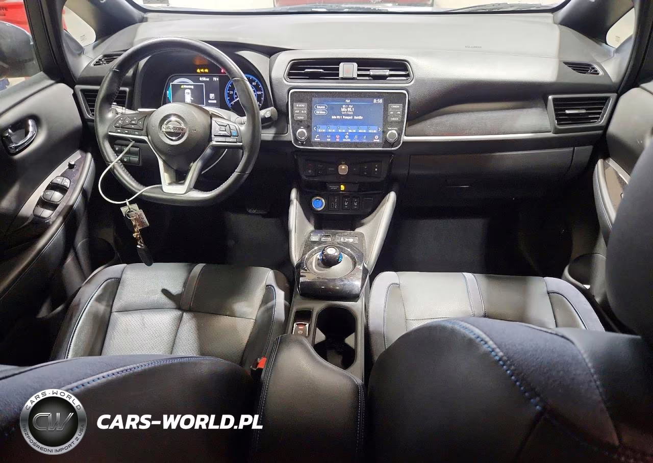 2021 Nissan Leaf Sl Plus VIN:1N4BZ1DV8MC553578 - 8