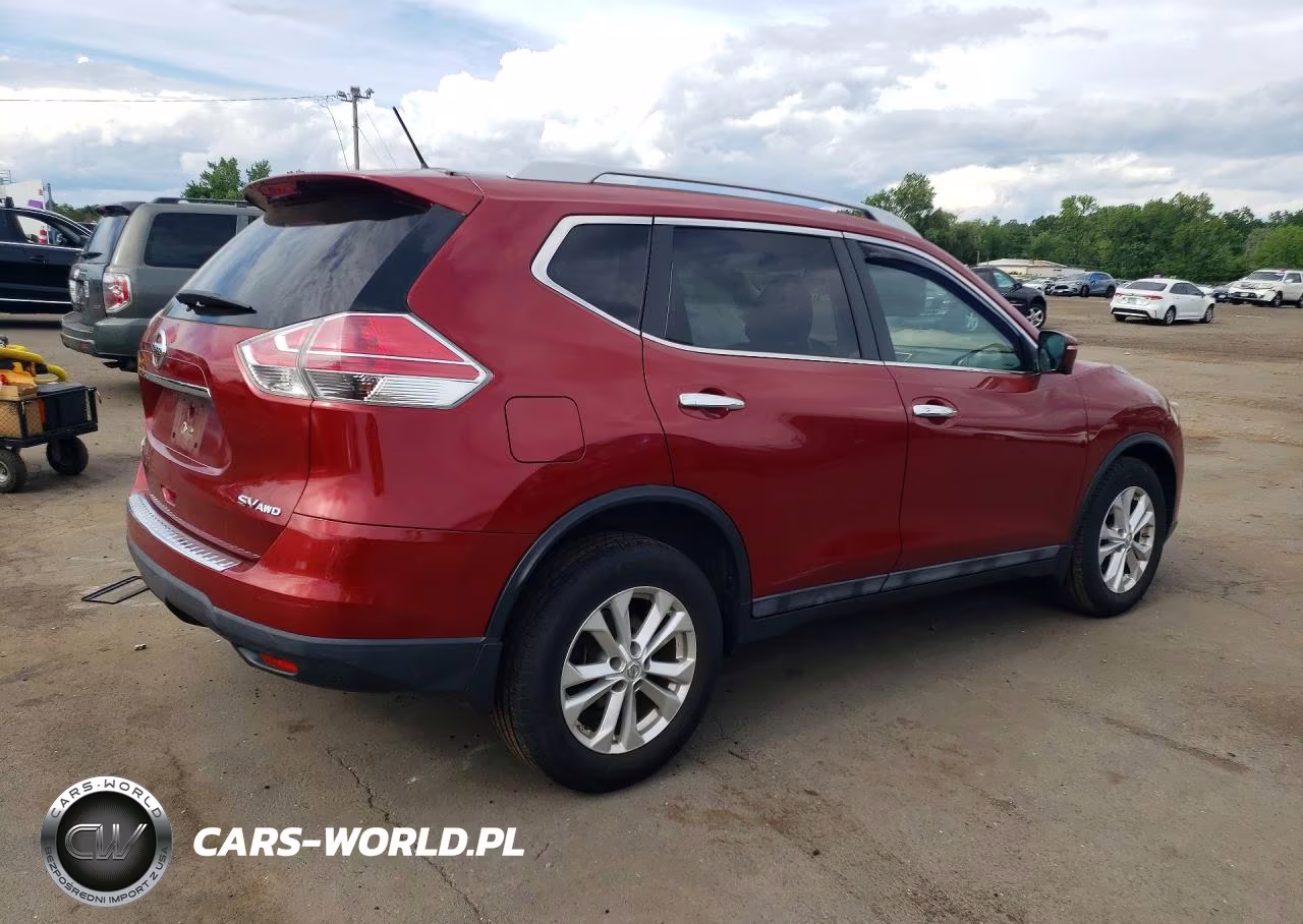 2015 Nissan Rogue Sv VIN:5N1AT2MV9FC752537 - 3