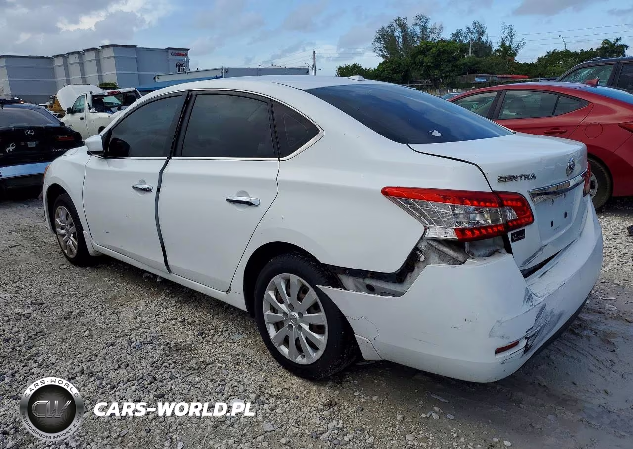 2015 Nissan Sentra Sv VIN:3N1AB7APXFL688414 - 2