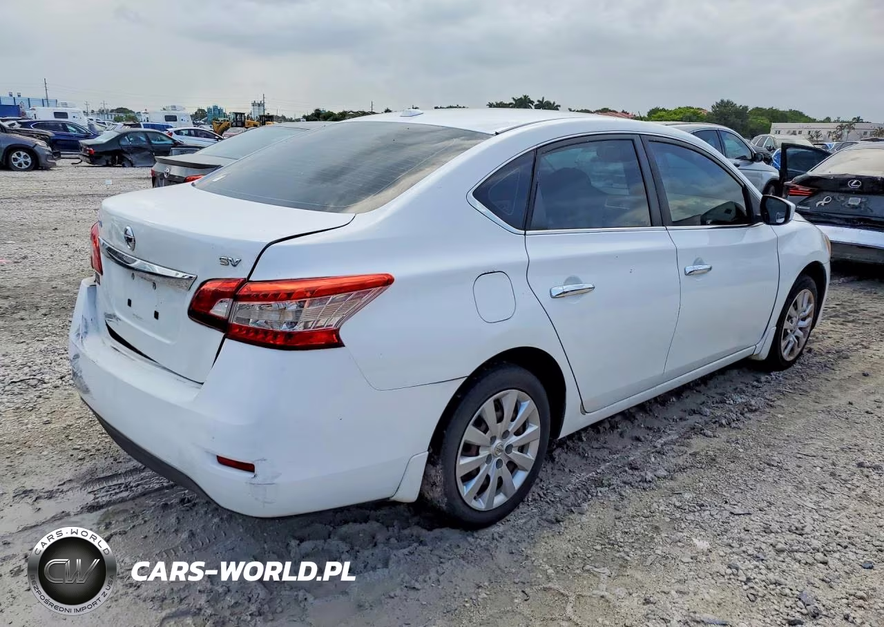 2015 Nissan Sentra Sv VIN:3N1AB7APXFL688414 - 3