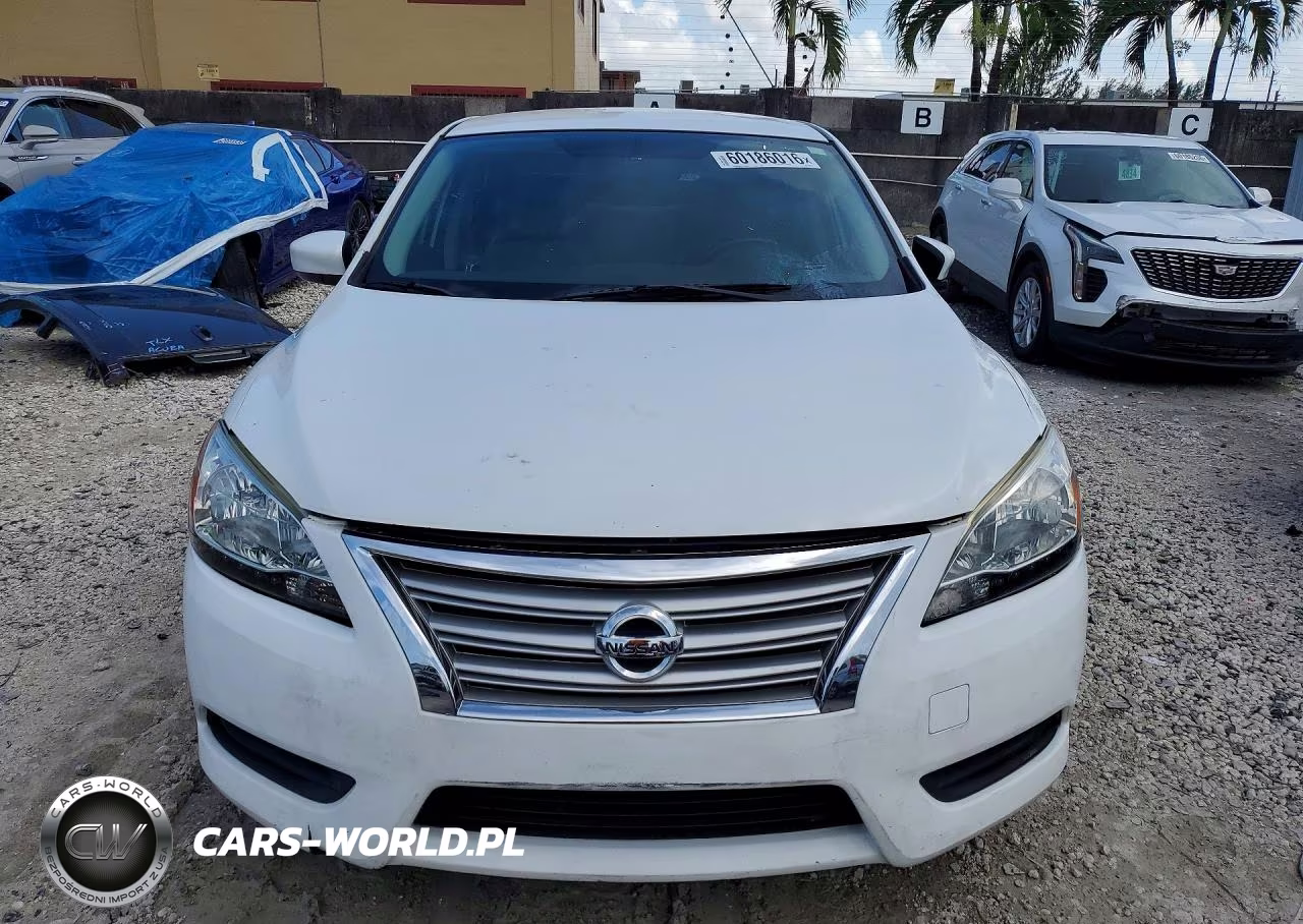 2015 Nissan Sentra Sv VIN:3N1AB7APXFL688414 - 5