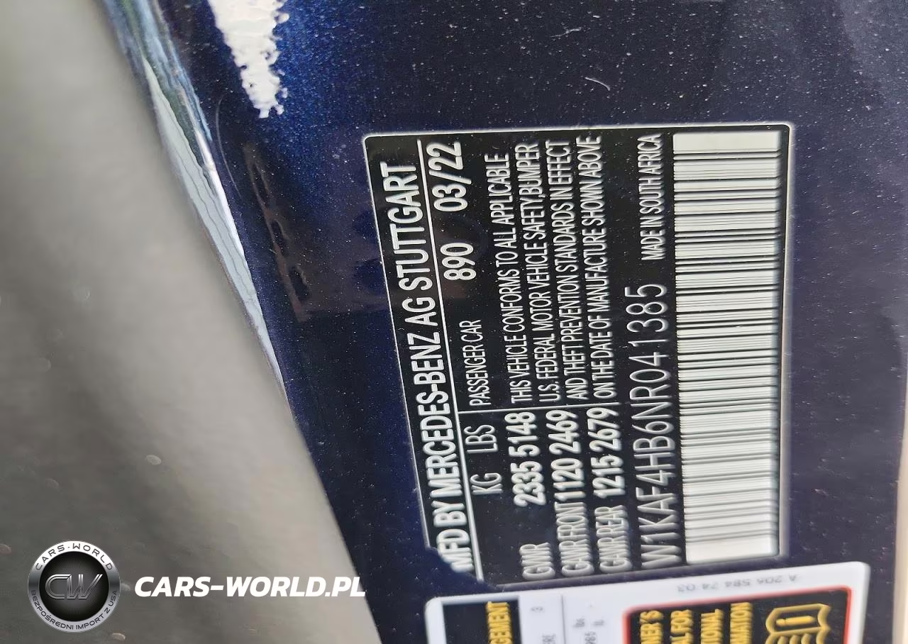 2022 Mercedes-Benz C 300 4Matic VIN:W1KAF4HB6NR041385 - 12