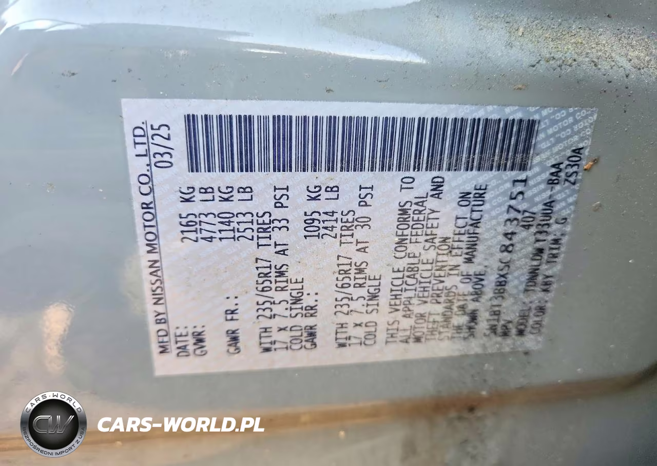 2025 Nissan Rogue Rock Creek VIN:5N1BT3BBXSC843751 - 14