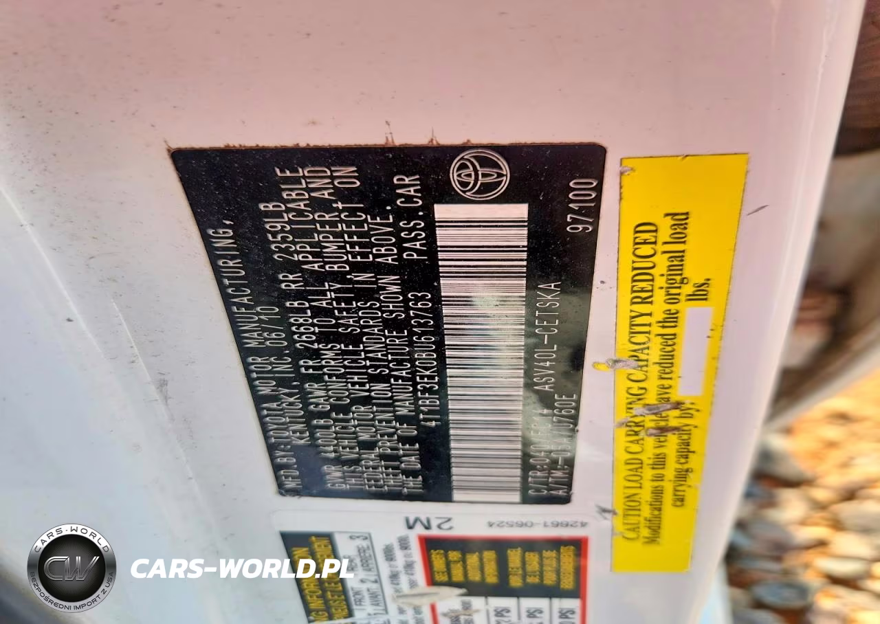 2011 Toyota Camry Se VIN:4T1BF3EK0BU613763 - 12