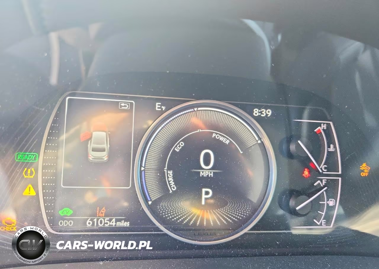 2019 Lexus Es 300H VIN:58AB21B16KU003872 - 9