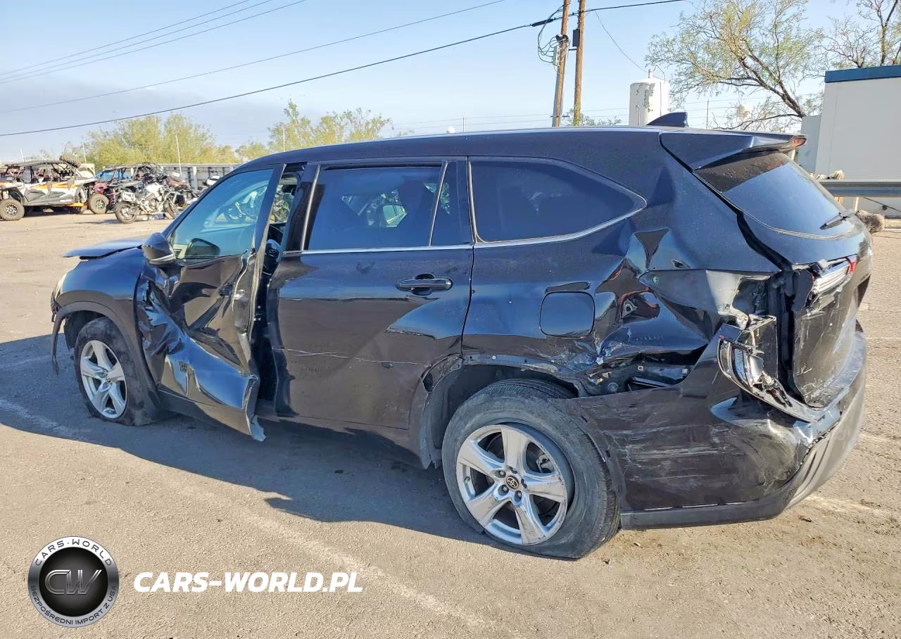 2020 Toyota Highlander L VIN:5TDCZRAH6LS505909 - 2