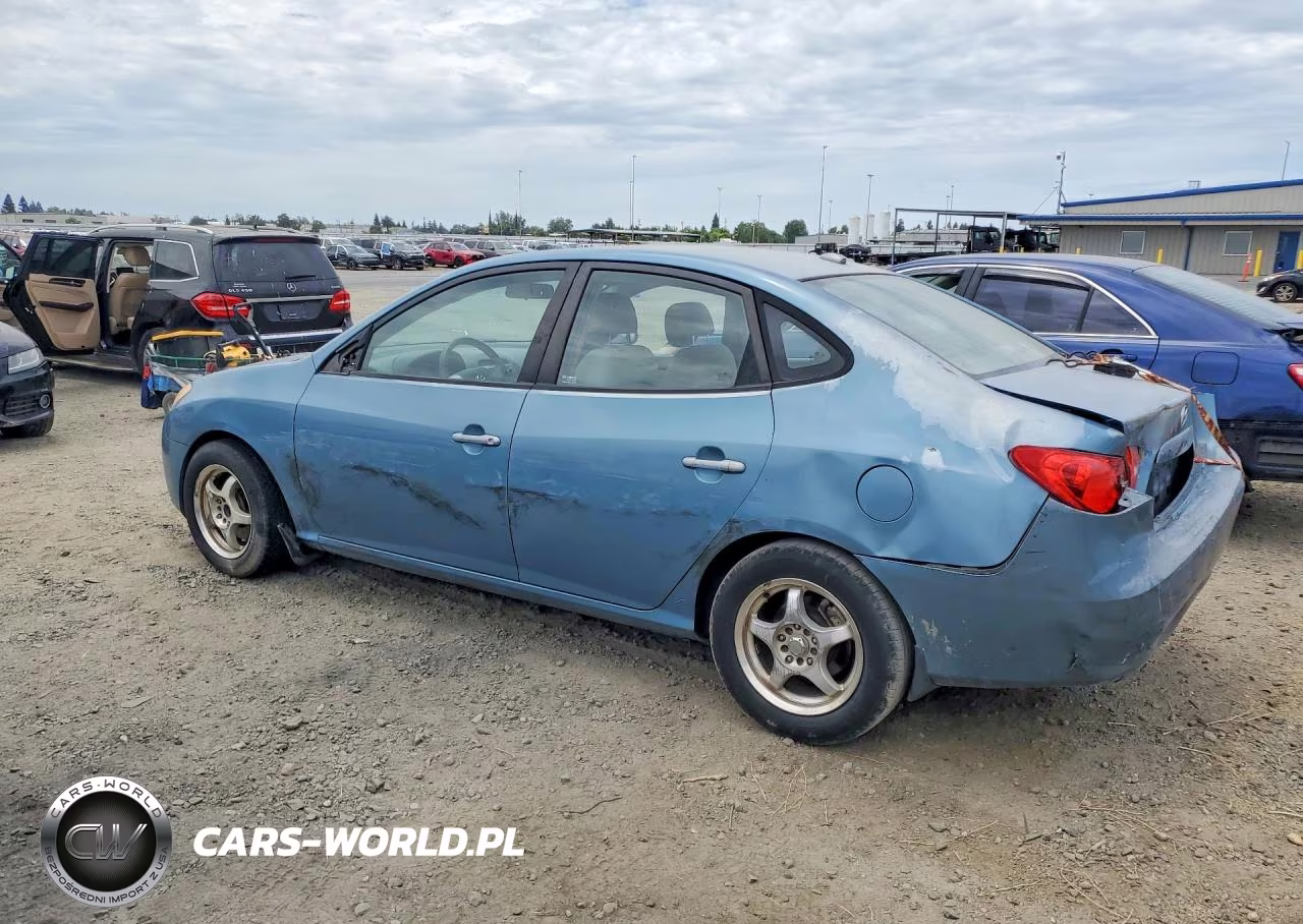 2007 Hyundai Elantra Gls VIN:KMHDU46D17U262454 - 2