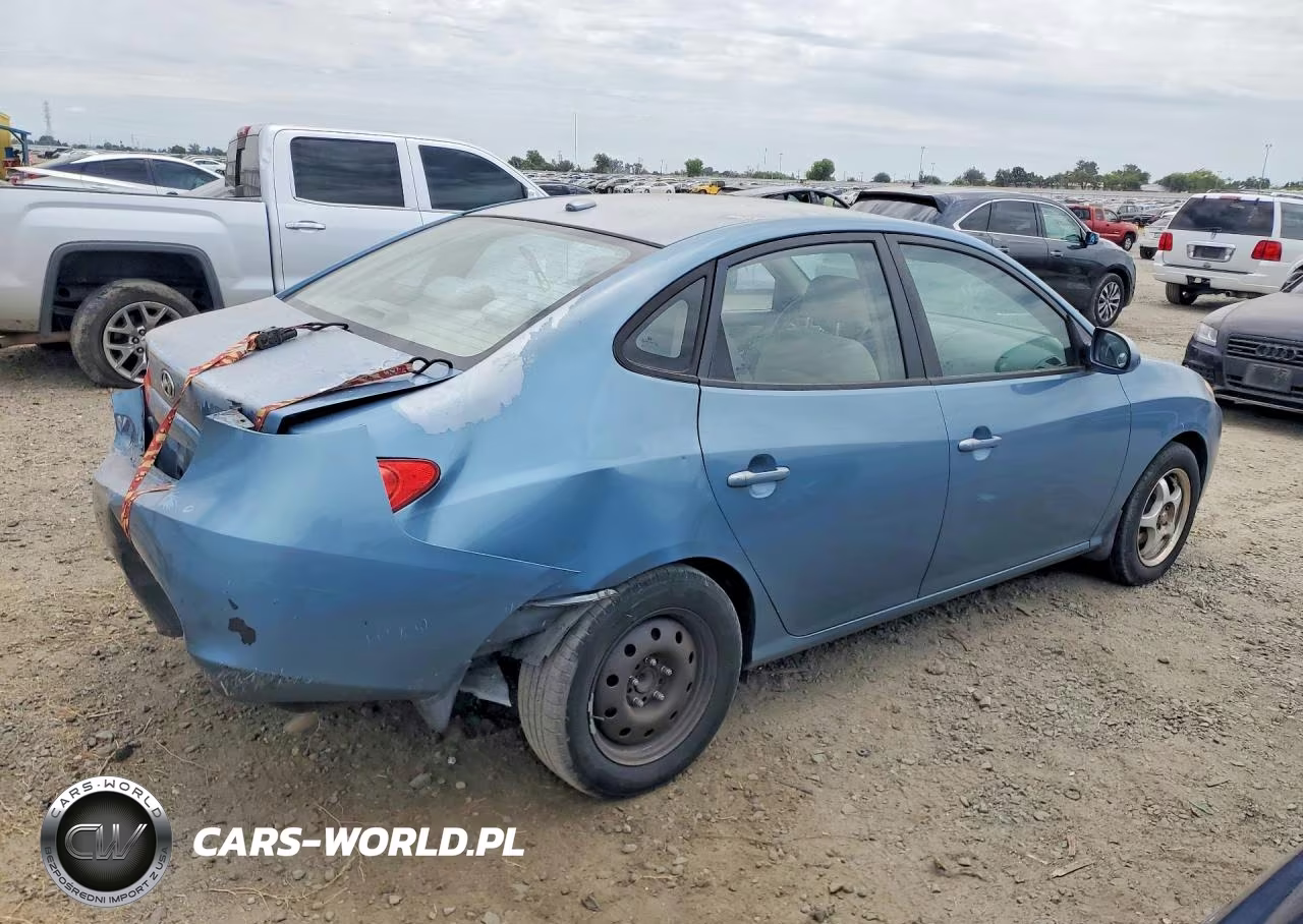 2007 Hyundai Elantra Gls VIN:KMHDU46D17U262454 - 3