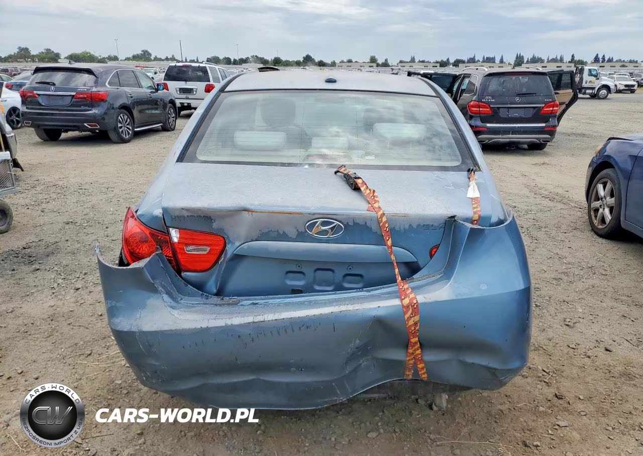 2007 Hyundai Elantra Gls VIN:KMHDU46D17U262454 - 6