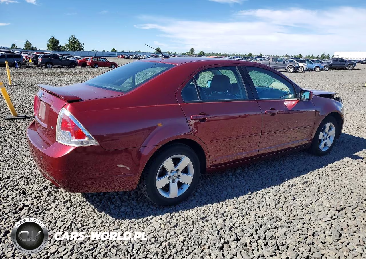 2007 Ford Fusion Se VIN:3FAHP07Z27R132826 - 3