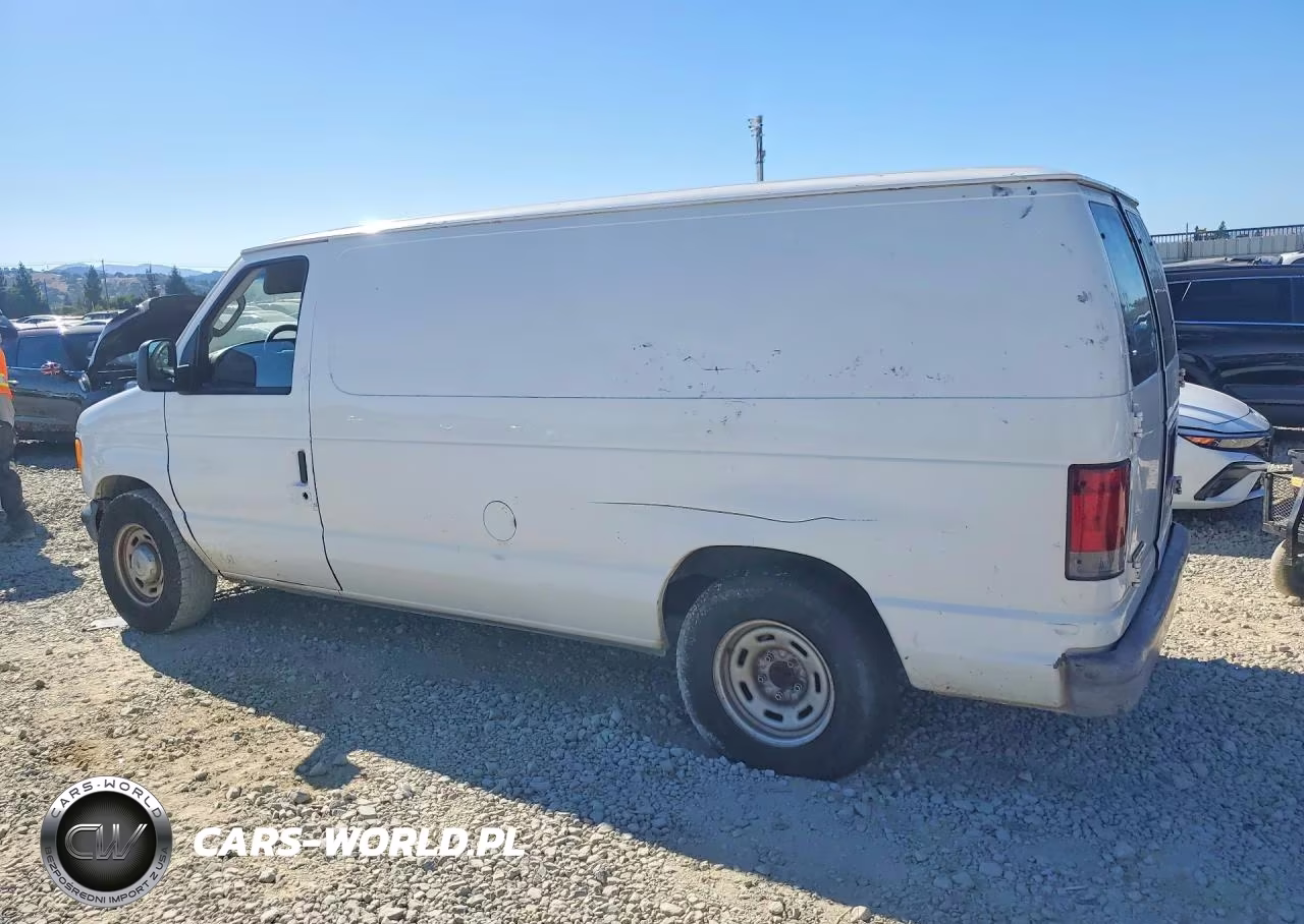 2006 Ford E150 Delivery Van VIN:1FTRE14W86HA17412 - 2