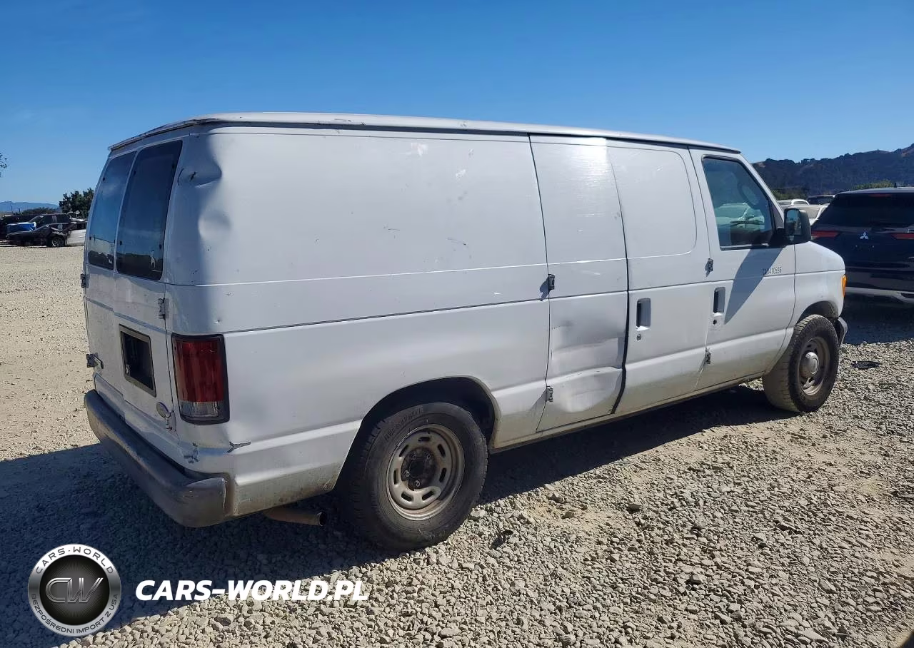 2006 Ford E150 Delivery Van VIN:1FTRE14W86HA17412 - 3