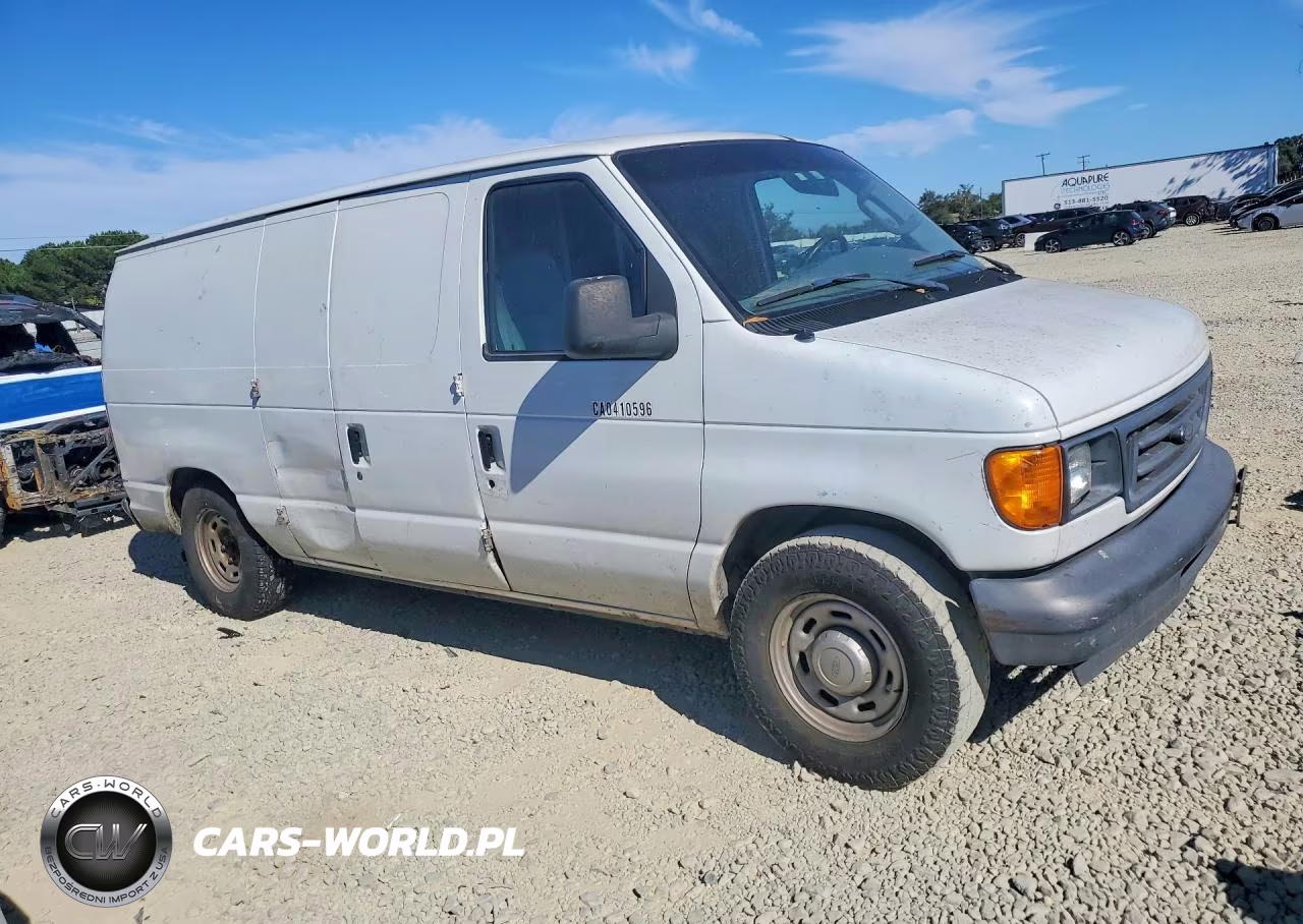 2006 Ford E150 Delivery Van VIN:1FTRE14W86HA17412 - 4