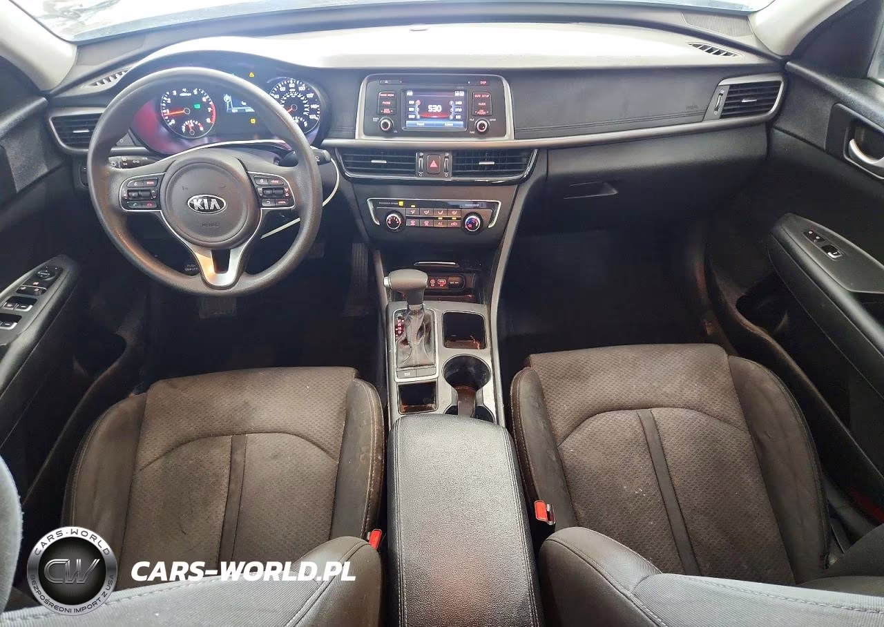 2017 Kia Optima Lx VIN:5XXGT4L37HG154184 - 8
