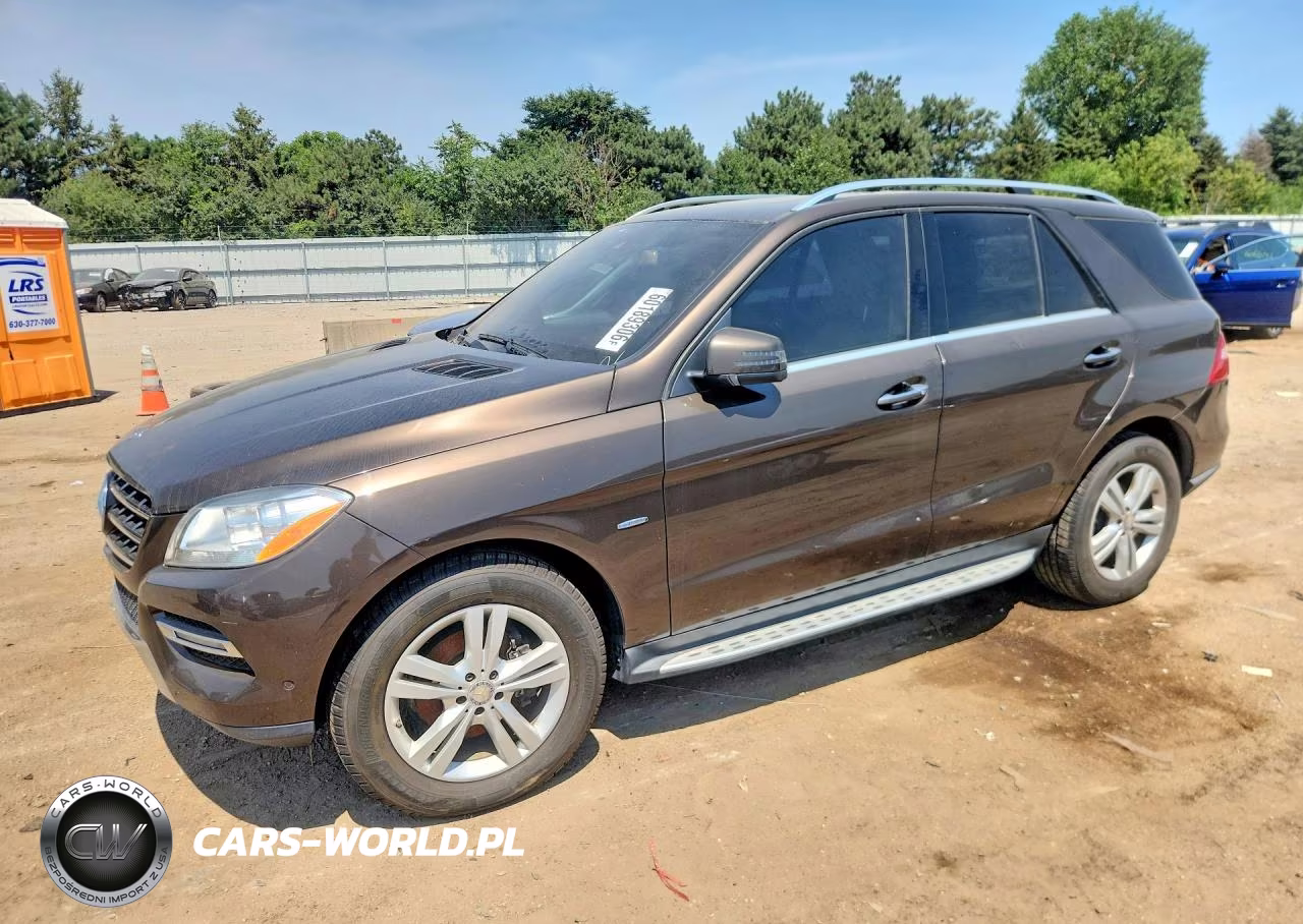 2012 Mercedes-Benz Ml 350 Bluetec VIN:4JGDA2EB4CA047353 - 1