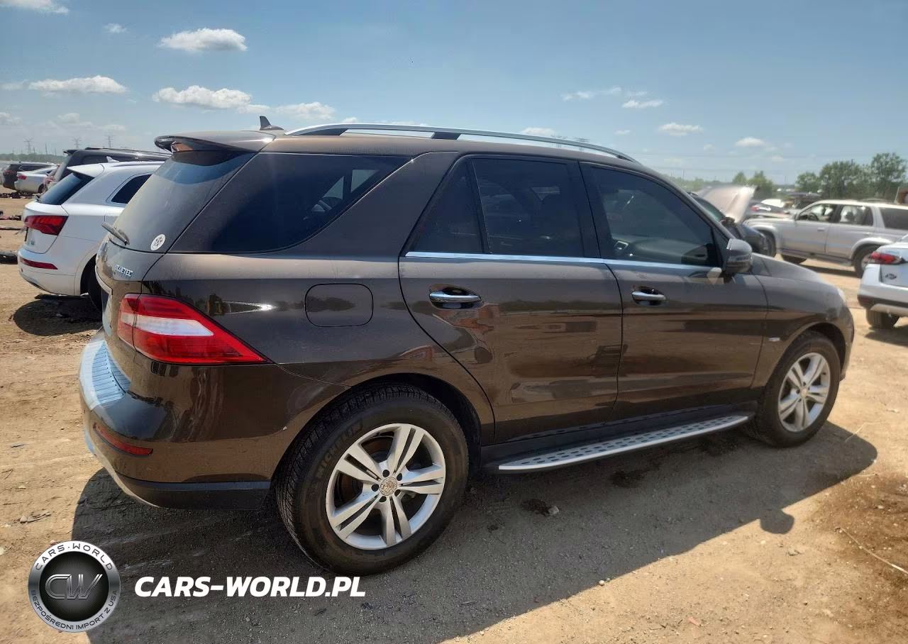 2012 Mercedes-Benz Ml 350 Bluetec VIN:4JGDA2EB4CA047353 - 3