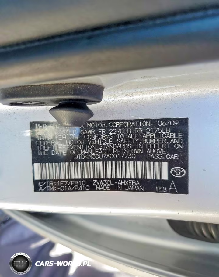 2010 Toyota Prius VIN:JTDKN3DU7A0017730 - 12