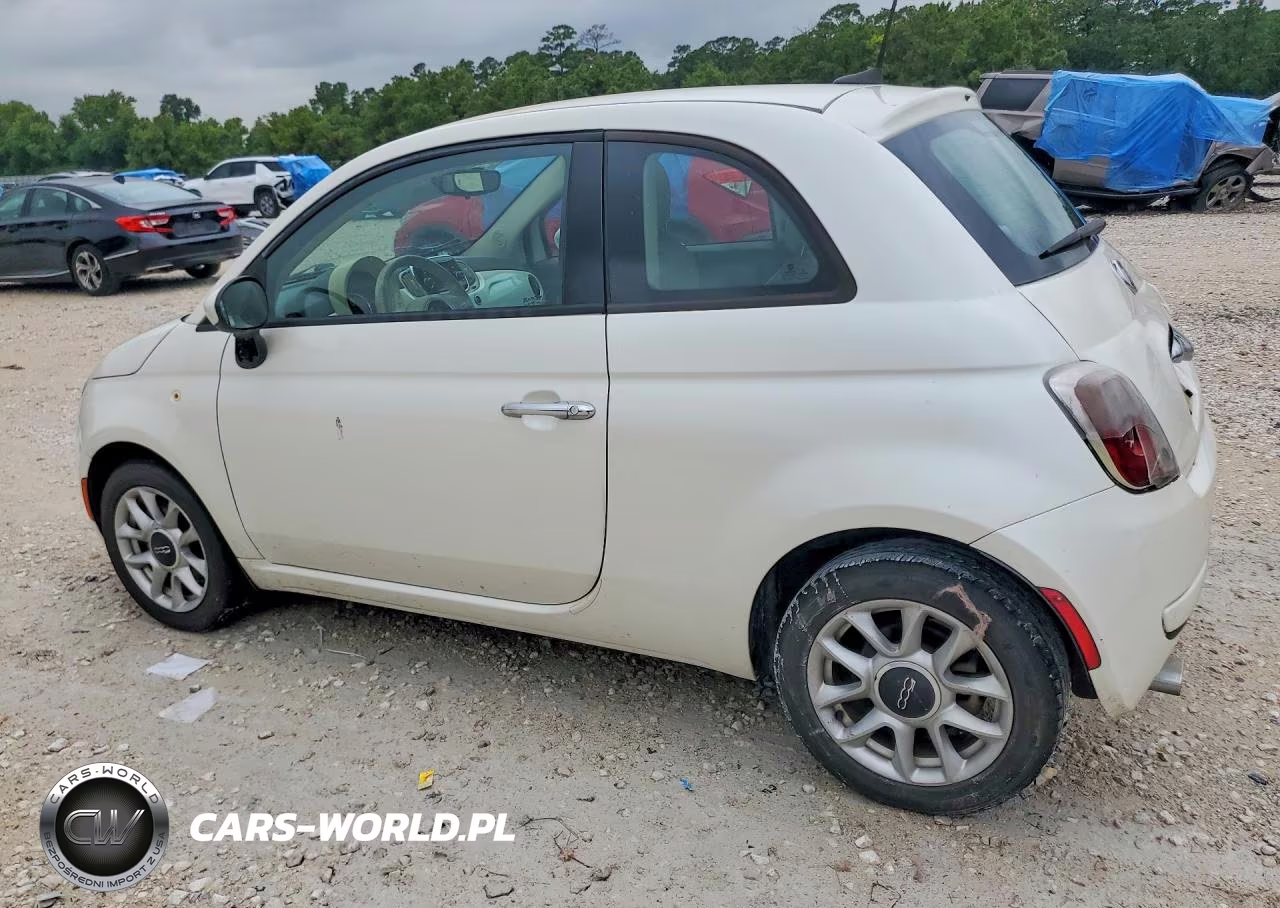 2017 Fiat 500 Pop VIN:3C3CFFKR7HT549370 - 2