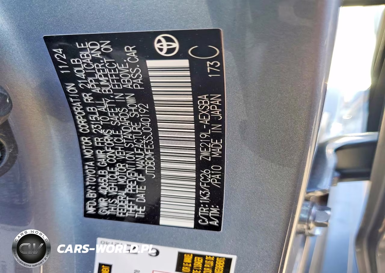 2025 Toyota Corolla Hybrid Se VIN:JTDBCMFE3SJ040192 - 12