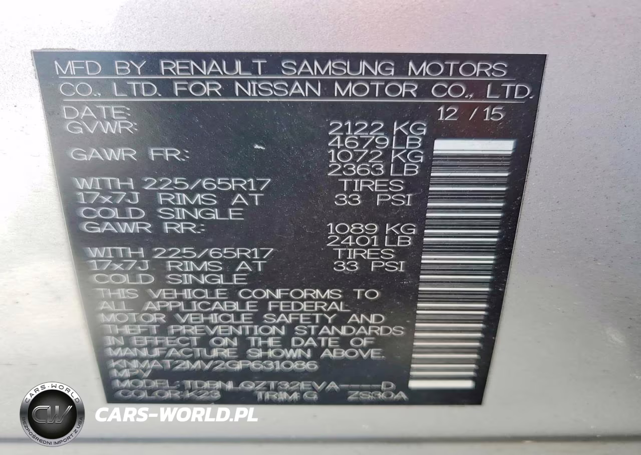 2016 Nissan Rogue Sv VIN:KNMAT2MV2GP631086 - 13