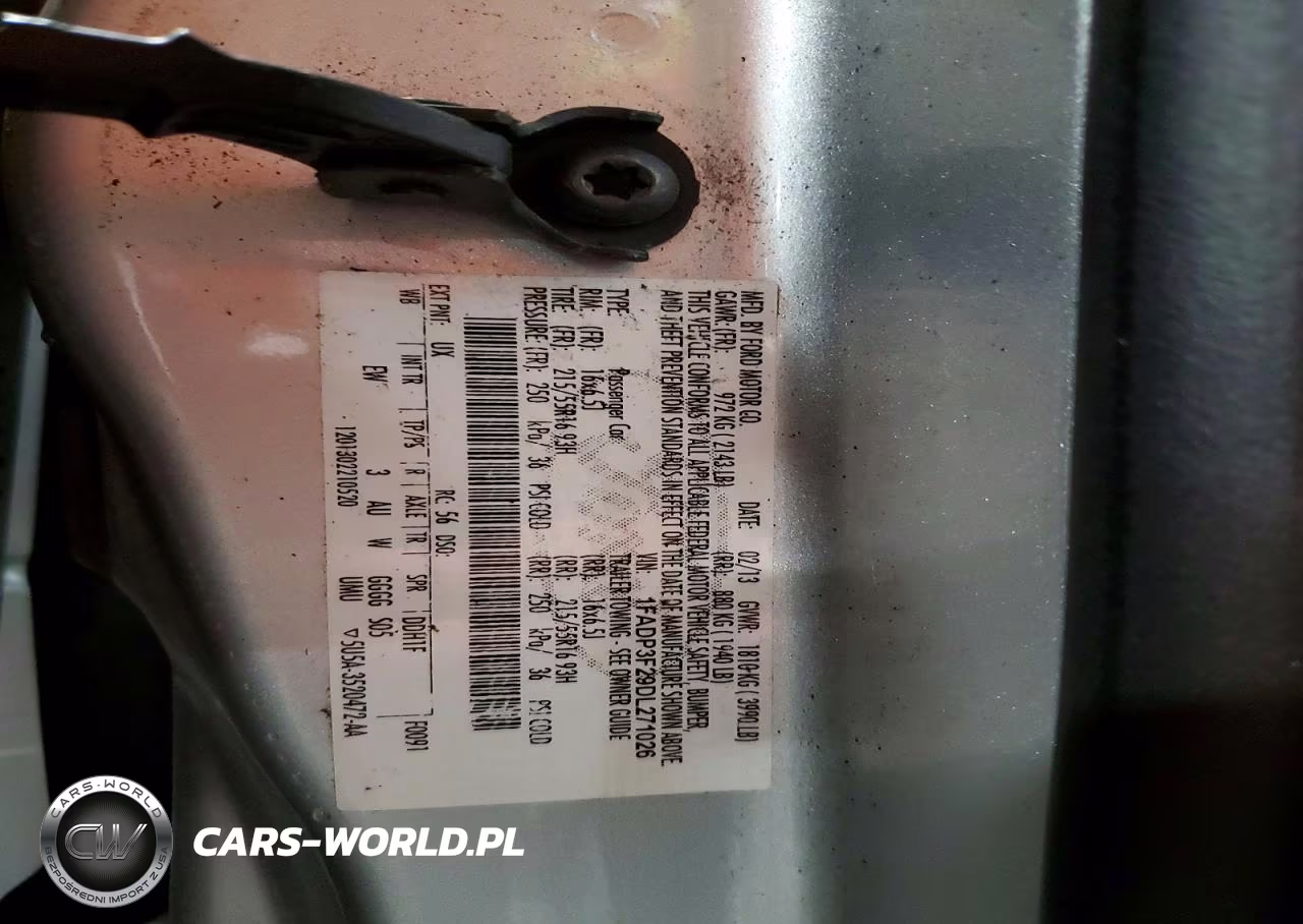 2013 Ford Focus Se VIN:1FADP3F29DL271026 - 12