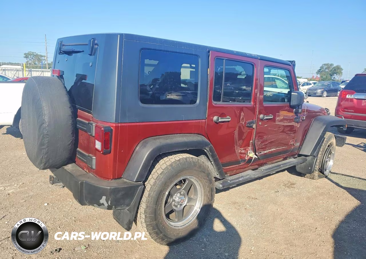 2008 Jeep Wrangler Unlimited X VIN:1J4GA39118L635760 - 3