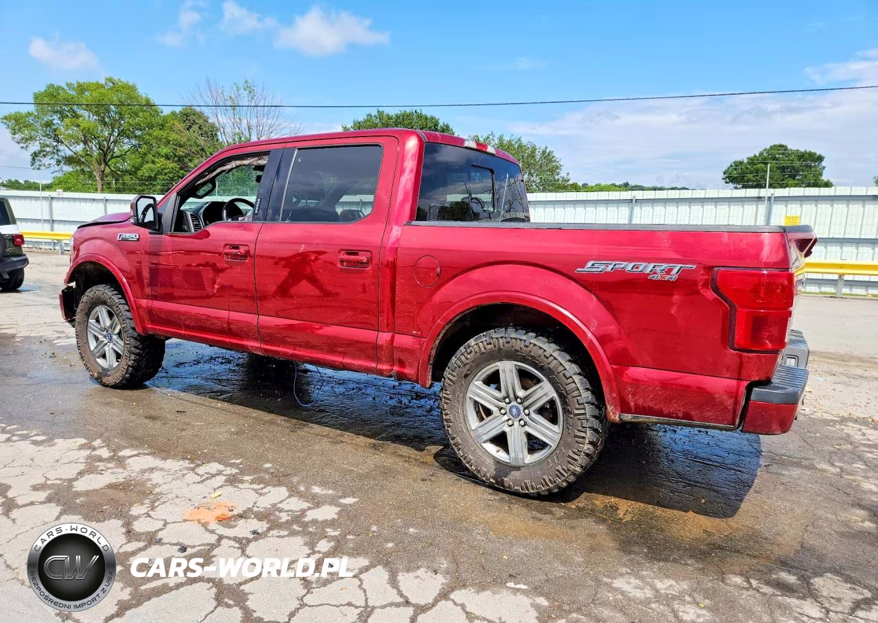 2019 Ford F150 Supercrew VIN:1FTEW1E45KKC69494 - 2