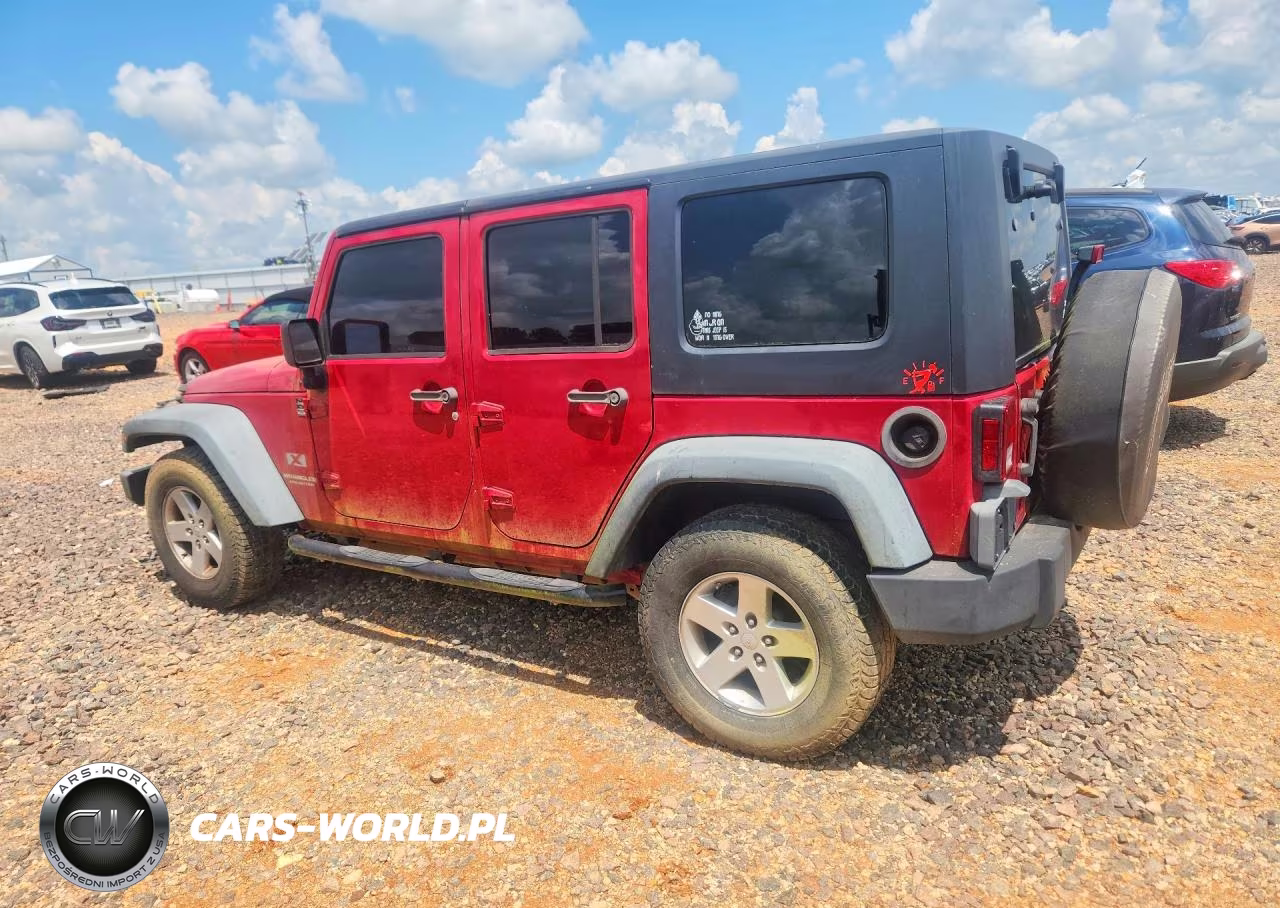 2008 Jeep Wrangler Unlimited X VIN:1J4GB39188L608875 - 2