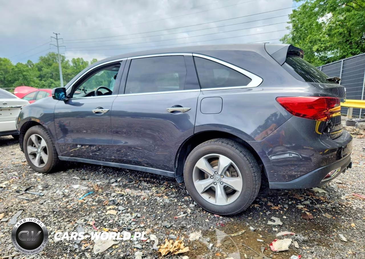 2014 Acura Mdx VIN:5FRYD4H24EB024586 - 2