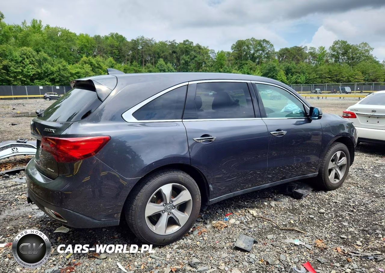 2014 Acura Mdx VIN:5FRYD4H24EB024586 - 3