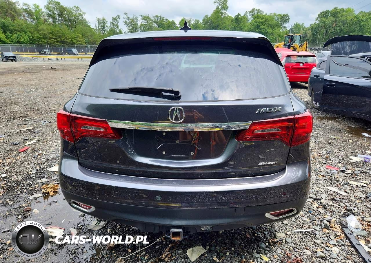 2014 Acura Mdx VIN:5FRYD4H24EB024586 - 6