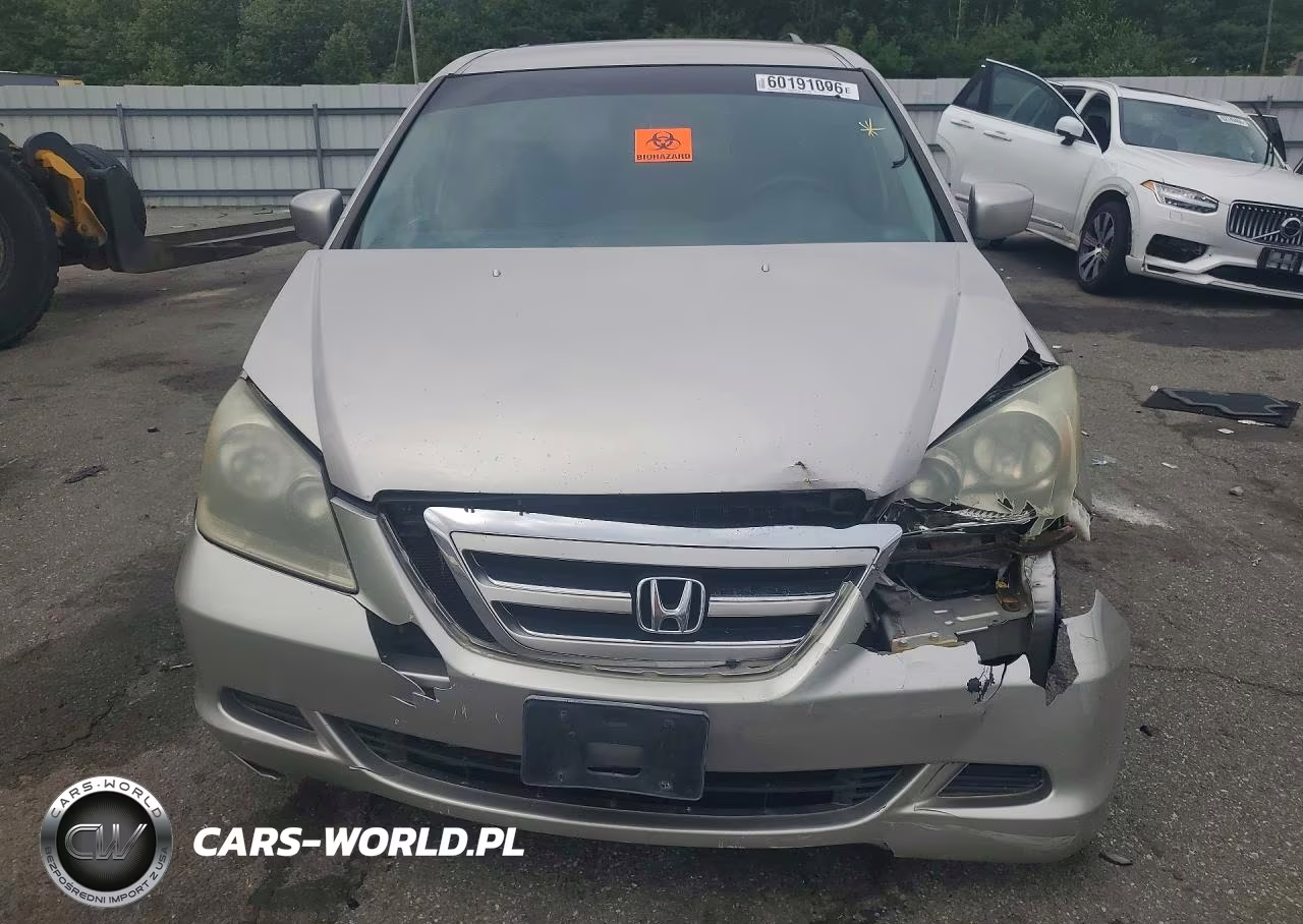 2006 Honda Odyssey Ex VIN:5FNRL38406B402019 - 5