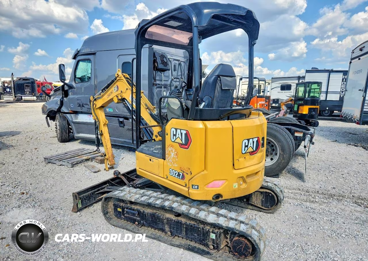 2022 Caterpillar 302.7 Mini Excavator VIN:CAT03027PCZ602767 - 3