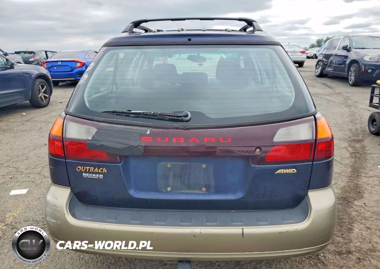 2003 Subaru Legacy Outback Awp VIN:4S3BH675137656967 - 6