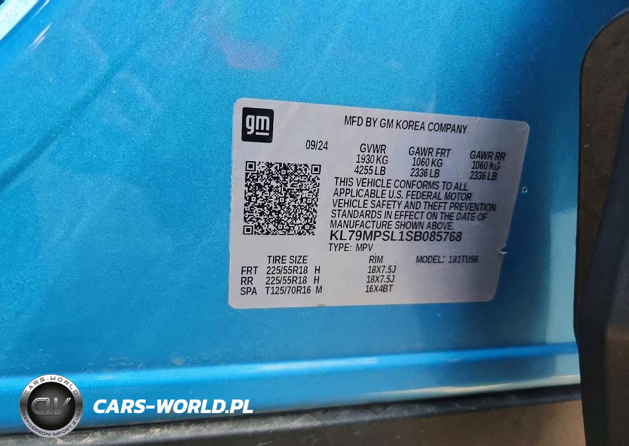 2025 Chevrolet Trailblazer Lt VIN:KL79MPSL1SB085768 - 14