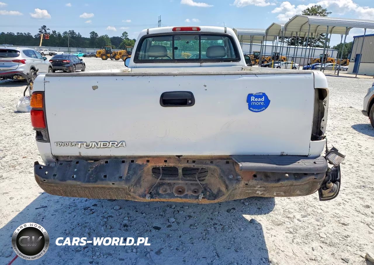 2001 Toyota Tundra Base VIN:5TBJN32181S193275 - 6